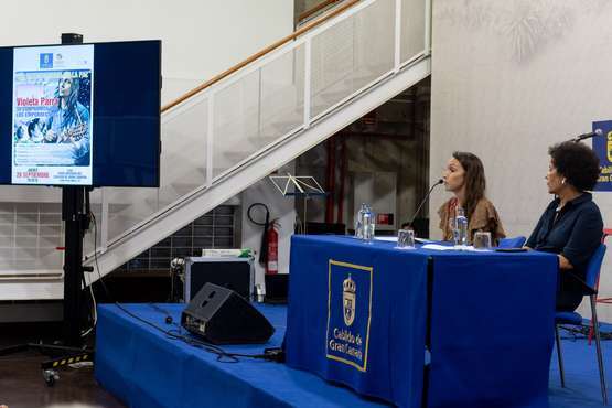 El Cabildo grancanario homenaje a Violeta Parra (Foto TA)
